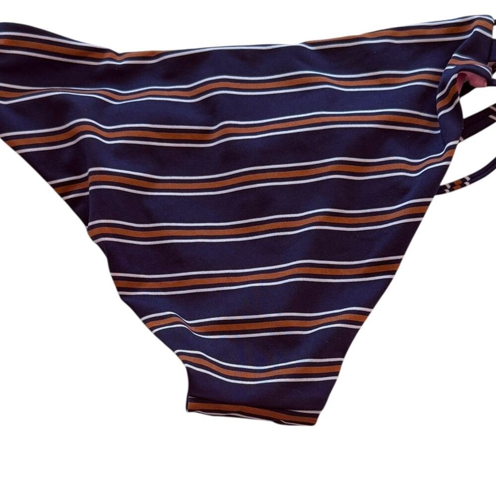 Isabella Rose Striped Pink and Black Bikini Set Size Small NWT - Picture 14 of 15